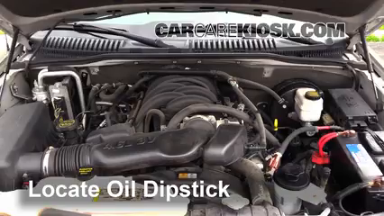 2009 Ford Explorer Sport Trac Limited 4.6L V8 Oil Check Oil Level